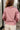 Katherine Mauve Color Block Pullover  - back view