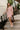 Sarah Ruse & Cream Striped Mini Dress - full body front view