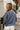 Kady Washed Blue Long Sleeve Pullover - back