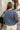Kady Washed Blue Long Sleeve Pullover - back view