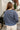 Kady Washed Blue Long Sleeve Pullover - back view