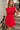 Wren Red Flare Sleeveless Mini Dress - front 