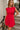 Wren Red Flare Sleeveless Mini Dress - front 