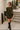 Darcy Olive Mesh & Velvet Floral Mini Dress - full body front view