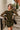 Darcy Olive Mesh & Velvet Floral Mini Dress -front