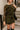 Darcy Olive Mesh & Velvet Floral Mini Dress - close up frontal view