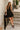 Julia Black Flare Sleeveless Mini Dress - full body front view
