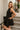 Julia Black Flare Sleeveless Mini Dress - side