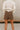 Audrey Black & Brown Velvet Plaid Skort- back view