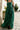 Daphne Floral Ruffle Maxi Dress - dark green - Close Front View