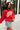 Georgia Red Long Sleeve Sweatshirt- side view