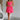Full body view of female model wearing the Camila Sleeveless Bubble Mini Dress in PInk which features Lightweight Fabric, Mini Length with Bubble Hem, Two Side Slit Pockets, Sweetheart Neckline, Adjustable Straps and Smocked Back 