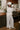 Charlotte Cream Loungewear Set- full body front view