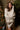 Alaina Cream Ribbed Knit Sweater- front top view