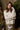 Alaina Cream Ribbed Knit Sweater- frontal view