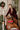Bridgette Burgundy Side Slit Cardigan - full body side view