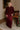 Bridgette Burgundy Side Slit Cardigan - full front view