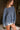 Nylah Dusty Navy Long Sleeve Sweatshirt- frontal side view