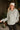 Rowyn Sage Green Hoodie Sweatshirt- front close up view