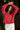Harper Washed Red Long Sleeve Sweatshirt- top view