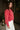 Harper Washed Red Long Sleeve Sweatshirt- top side view