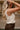 Olivia Cream Knit Sleeveless Top- close up side view