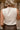 Olivia Cream Knit Sleeveless Top- close up back view