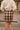 Ava Taupe & Brown Plaid Knit Mini Skirt- full back view