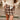 Ava Taupe & Brown Plaid Knit Mini Skirt-top view
