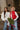 Chantel Red Faux-Leather Puffer Vest- two models