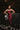 Julia Burgundy Satin Midi Dress- full view