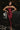 Julia Burgundy Satin Midi Dress- front view