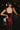 Julia Burgundy Satin Midi Dress- back top view
