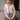 Raegan Cream Lace Sheer Front Tie Top- front view