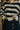 Kelcie Navy & Cream Striped Sweater - front view