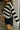 Kelcie Navy & Cream Striped Sweater - side