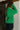Natalia Green Cable Knit Sweater- side view
