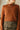 Eliza Rust Knit Long Sleeve Sweater- close up front view
