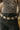 Vivie Gold Medallion Chain Link Belt - front view