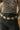 Vivie Gold Medallion Chain Link Belt - front view