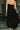Loren Black Sleeveless Corset Midi Dress- back view