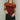 Naomi Burgundy Off-The-Shoulder Top- close up front view