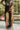 Alexandra Brown Wide Leg Pants- close up front view