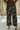 Willa Black Multi Floral Wide Leg Pants- back view