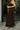 Lydia Brown Multi Velvet Floral Maxi Dress- close up side view