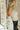 Melaney Nude Lace Scallop Brami Tank- close up side view