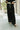 Parker Black & Cream Colorblock Pants- front view