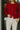 Clara Red Knit Button-Up Cardigan- close up front view