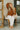 Everly Rust Brown Tie Top- full body view