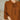 Everly Rust Brown Tie Top- close up side view